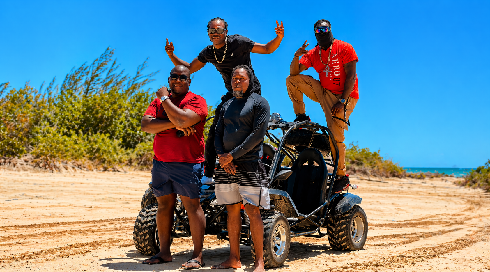 Go Kart Adventures premium off-road ride in Nassau Bahamas