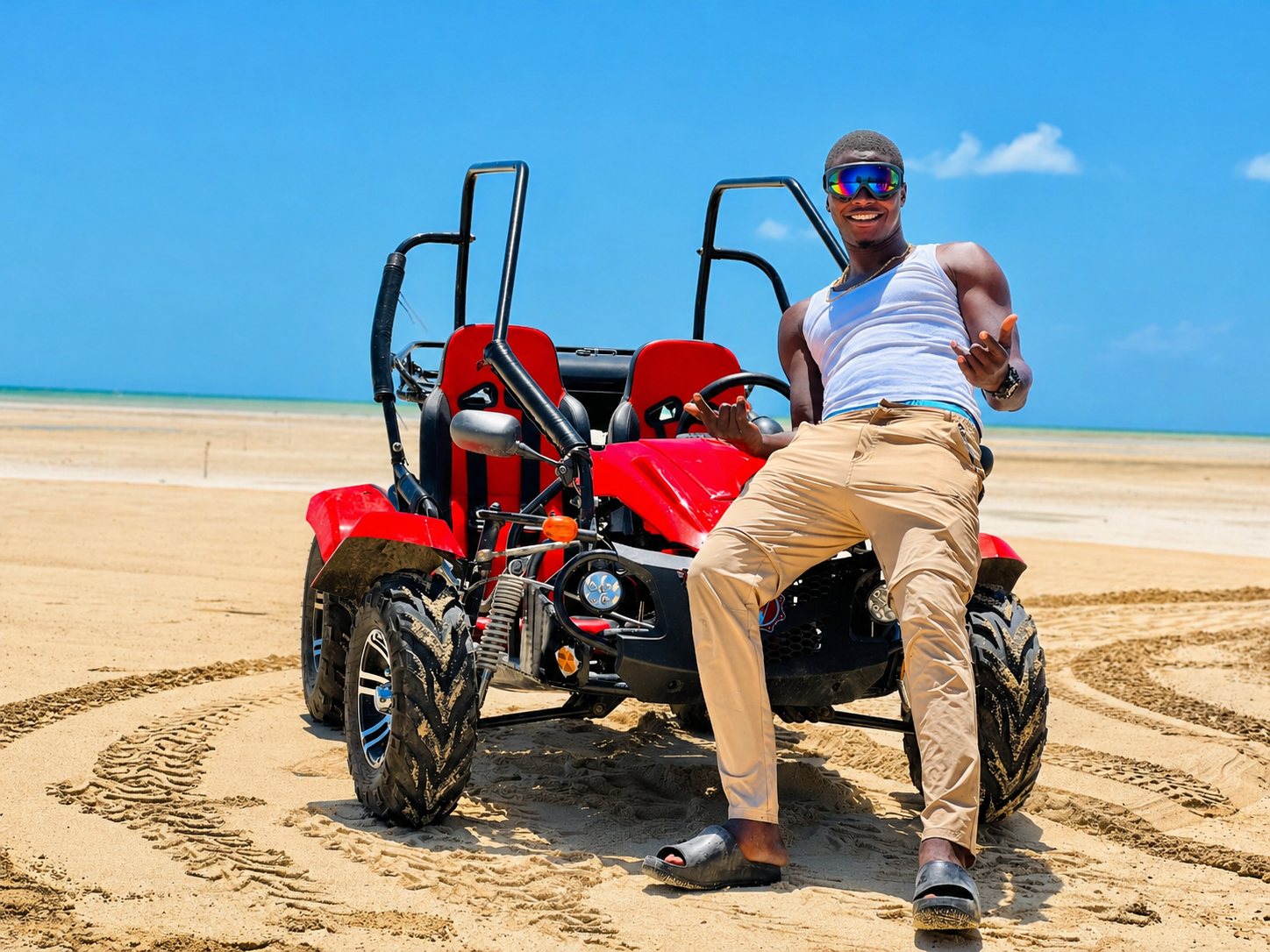 Off-road go kart trail experience in Nassau